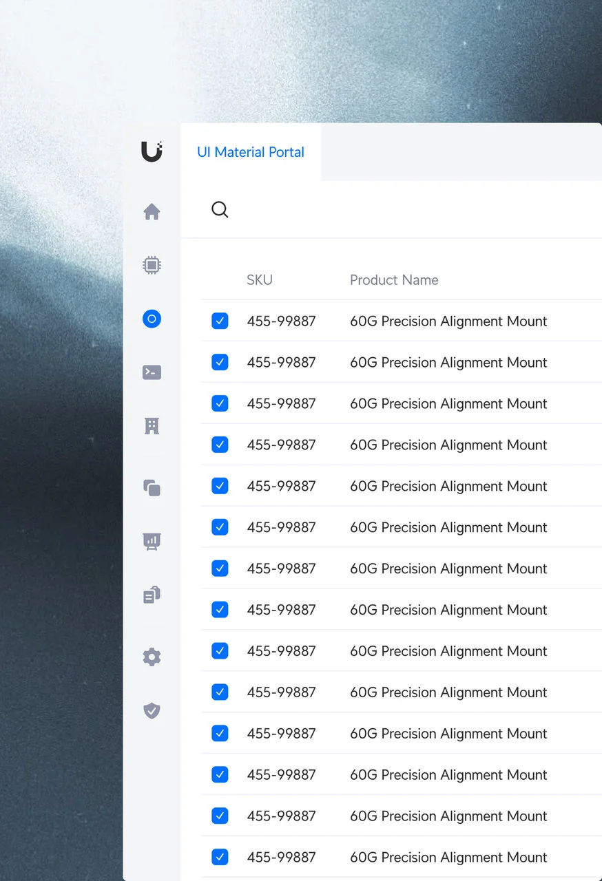 Material Portal products catalogue up close
